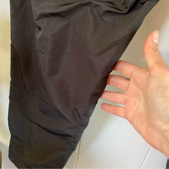 ALEXANDER Wang Utility Pants Metal Polyester Zipper Zip Ankles Track Black Retro - Picture 11 of 16